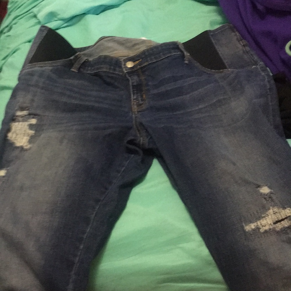 Maternity jeans